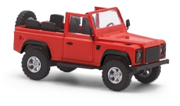 Busch 54390 - H0 - Land Rover 90 offen - rot